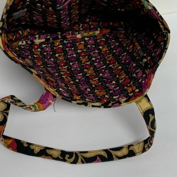 Vera Bradley | Suzani Lined Double Handle Tote Market Shoulder Bag Purse - Picture 6 of 12